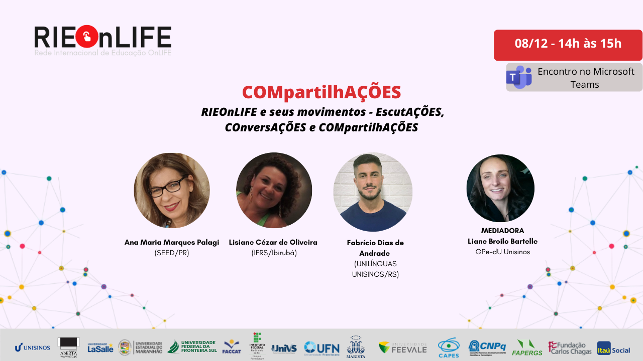 COMpartilhACOES RIEOnLIFE e seus movimentos