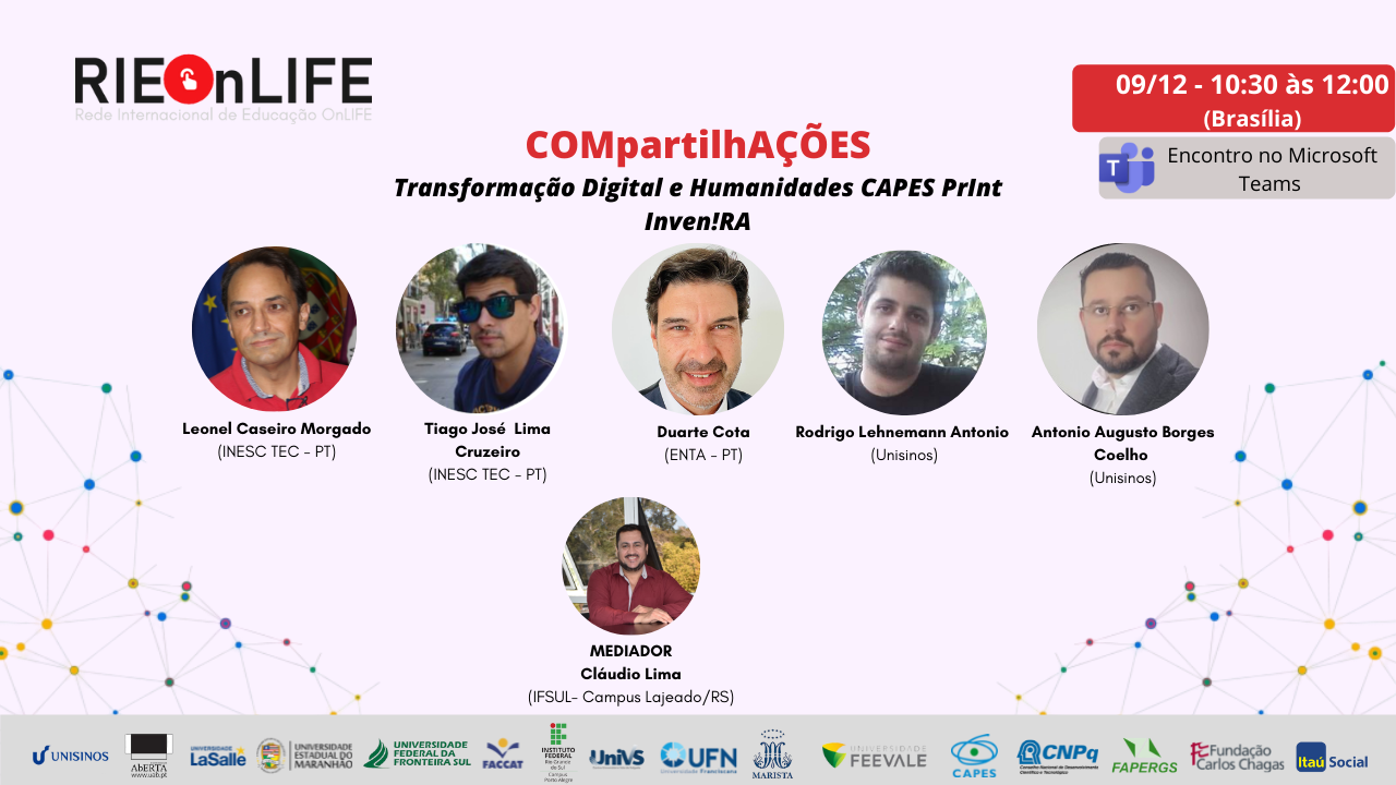 Transformação Digital e Humanidades CAPES PrInt InvenRA